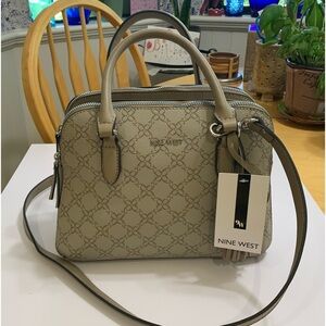 Nine West Crossbody Handbag w Double Straps NEW!